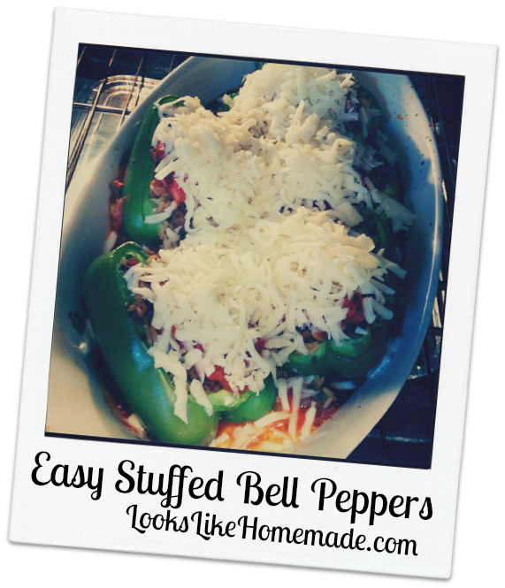 Easy Stuffed Bell Peppers Recipe with Ground Beef and Rice