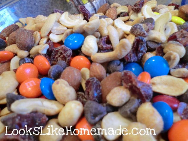 Homemade GORP or Trail Mix - Looks Like Homemade