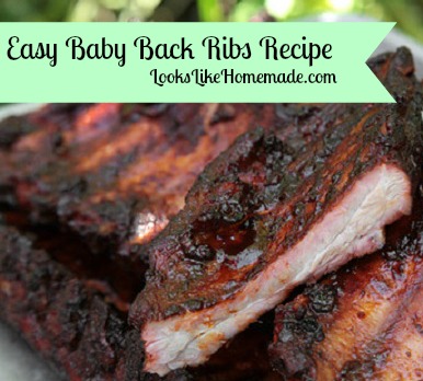 Easy baby shop back ribs